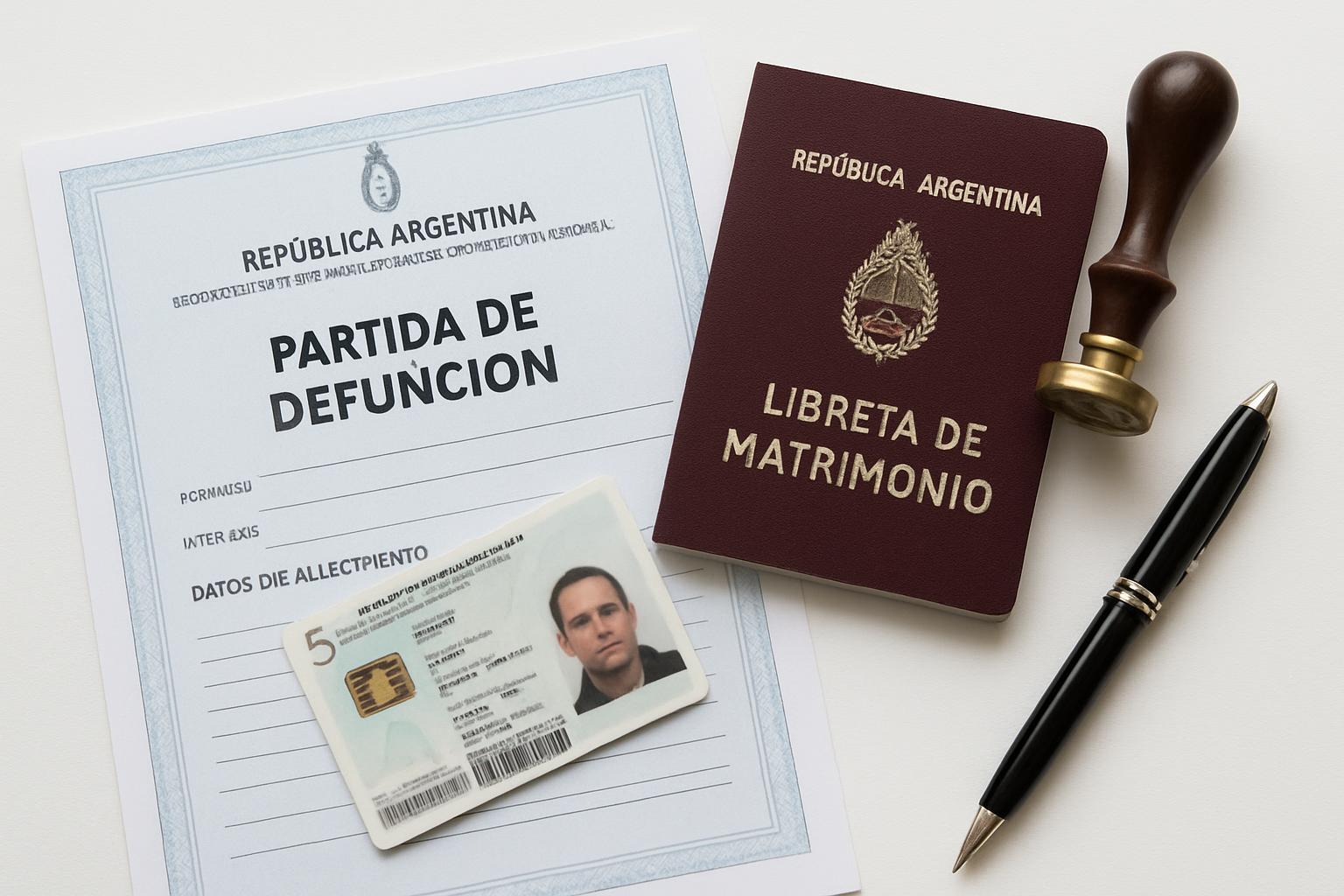 Documentos necesarios para declaratoria de herederos en Argentina