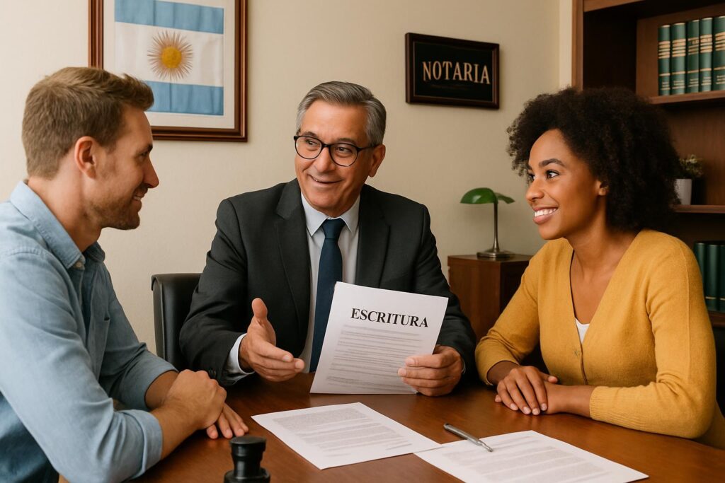 Notary public in Córdoba Argentina helping international expat clients — Escribanía Echeto Registry N°610