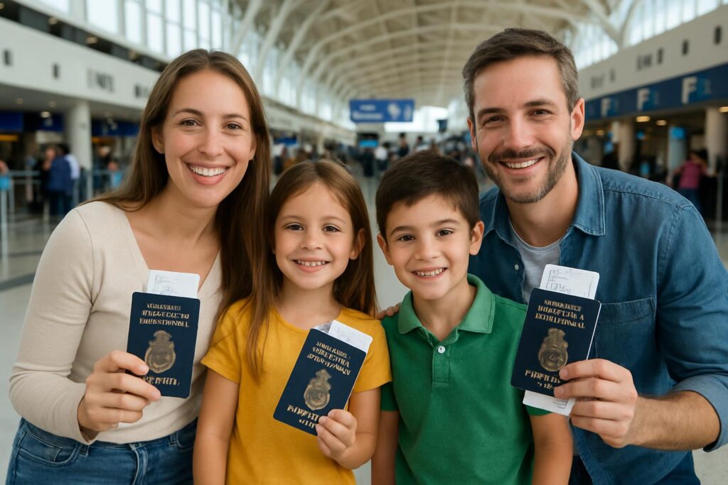 Cuándo no hace falta autorización de viaje de menores en Argentina — ambos padres viajan juntos con sus hijos